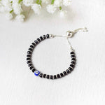 Pure Silver Evil Eye Bracelet – Shield Against Negativity