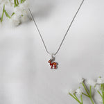 Adorable Silver Deer Pendant – A Special Gift for Kids