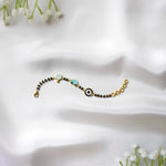 JoyRide Nazariya – Balloon, Car & Evil Eye Black Beads Bracelet for Kids