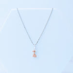 Tiny Silver Charm Pendant – Elegant & Playful Design