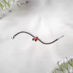 Adventure Jeep Charm Bracelet - 925 Silver & Black Beads