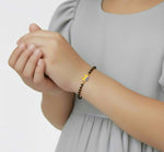 Butterfly Bliss Nazariya – Pure 925 Silver & Black Beads