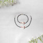 LambLuv Sheep Charm Anklet Pair – 925 Silver Nazariya for Toddlers