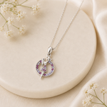 HeartInHerArms – 925 Silver Mother & Child Pendant