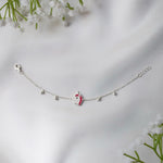 Little Dreamer Unicorn Anklet – 925 Silver Bracelet with Adjustable Fit