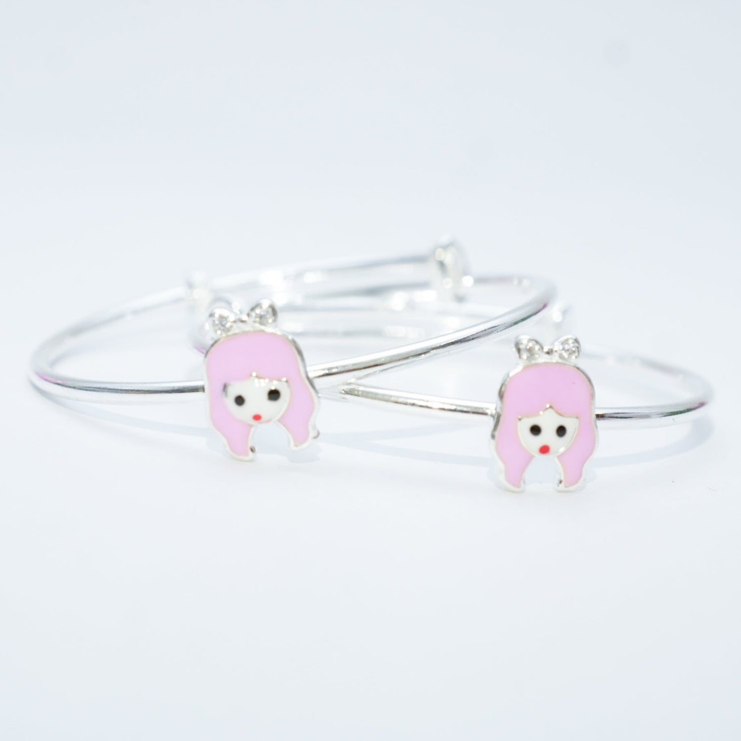 Royal Princess Charm Bangles – A Dreamy Addition for Little Ones (Set of 2)