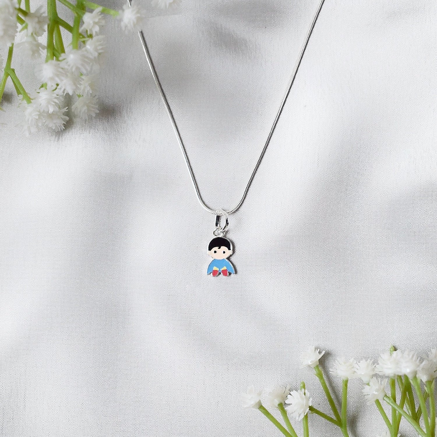Super Kid Charm in Pure Silver – Celebrate Your Little Champion