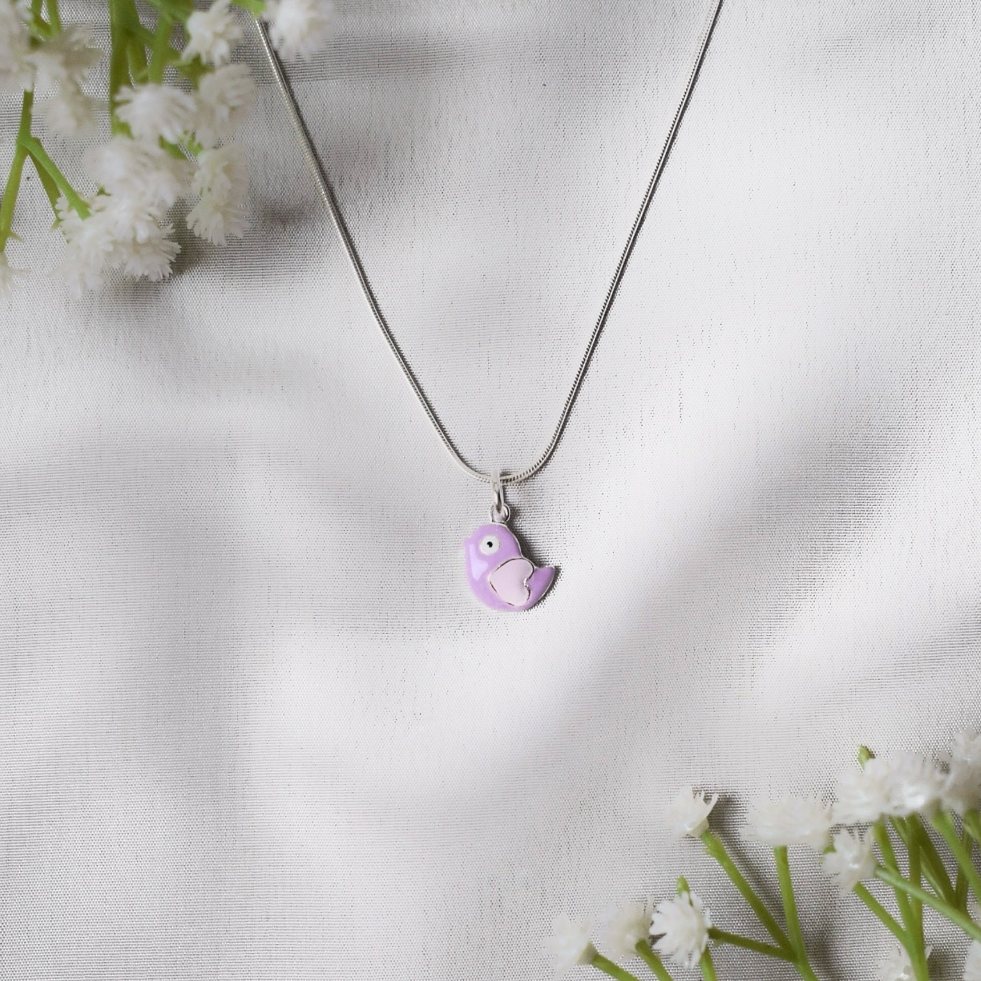 Bird Silver Pendant – A Symbol of Freedom & Joy