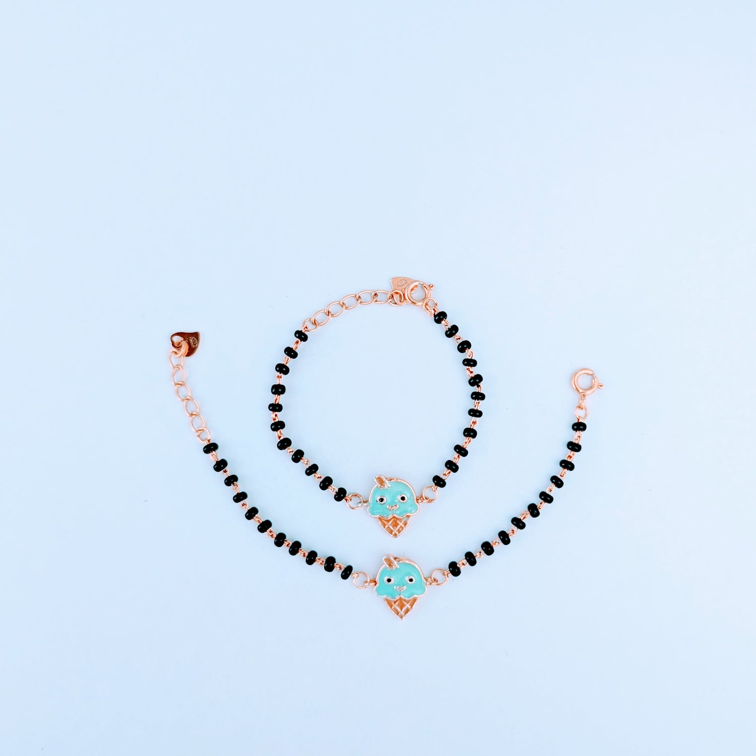 Sweet Ice Cream Silver Nazariya – Protective Bracelet for Toddlers
