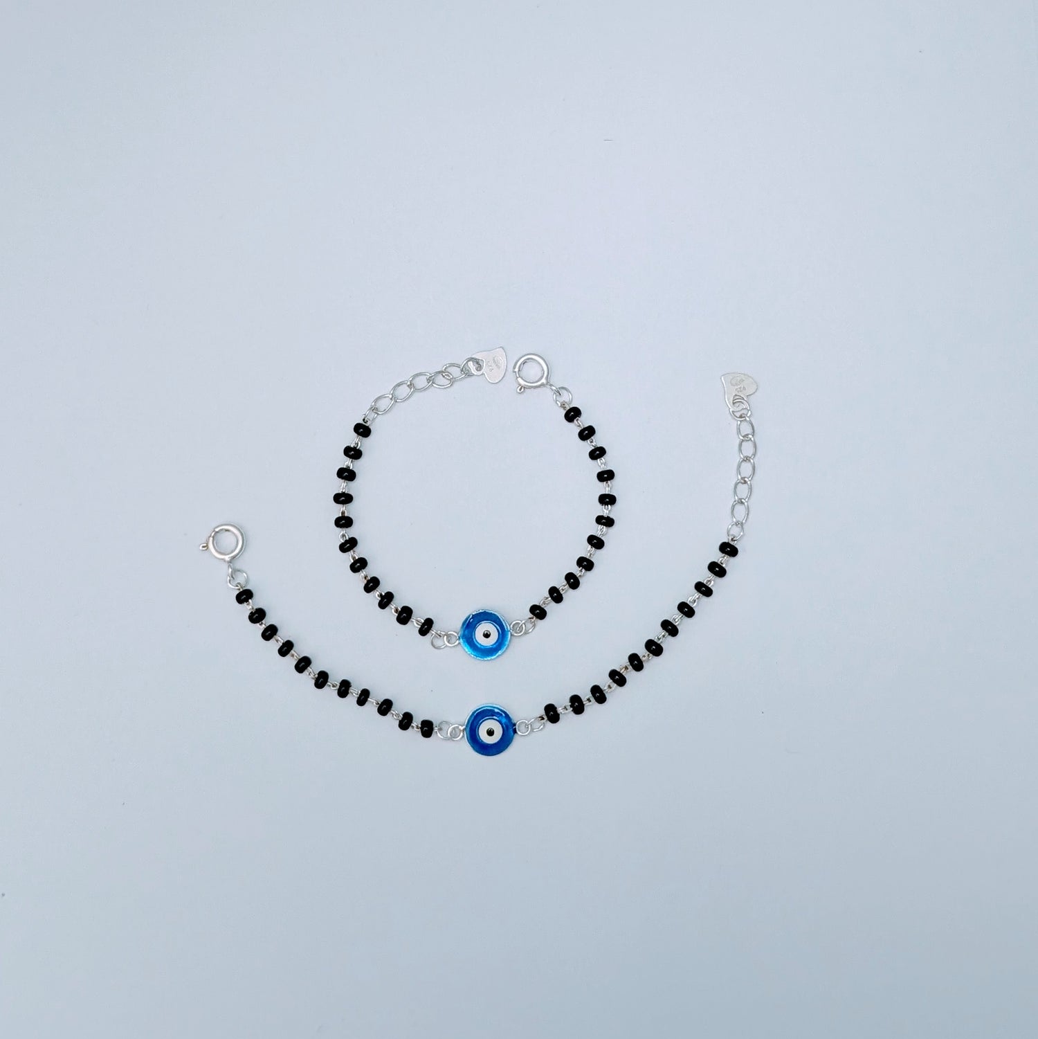 Kids’ Evil Eye Nazariya – 925 Silver Protection Bracelet for Toddlers