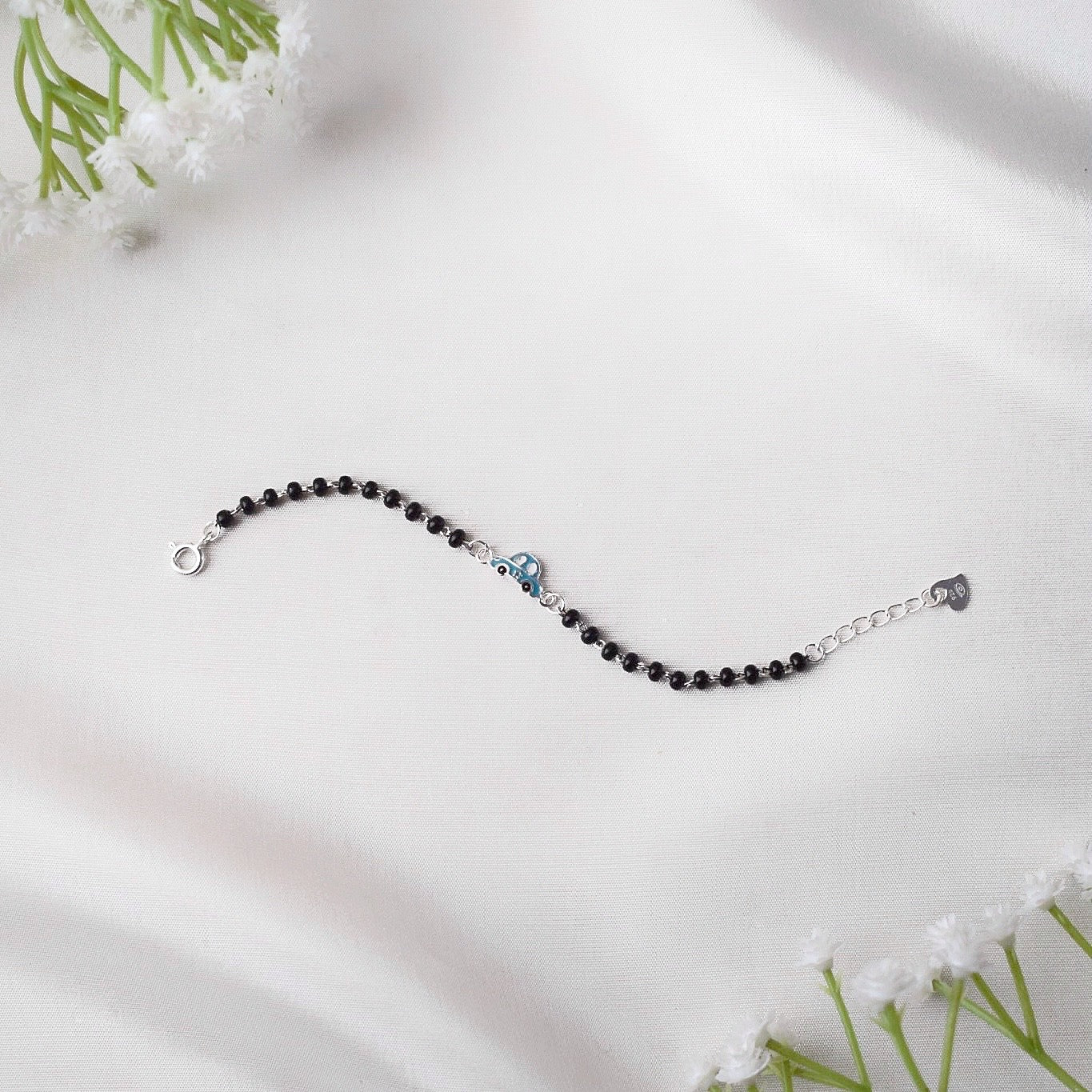 MiniMiles Car Bracelet – 925 Silver Nazariya for Kids
