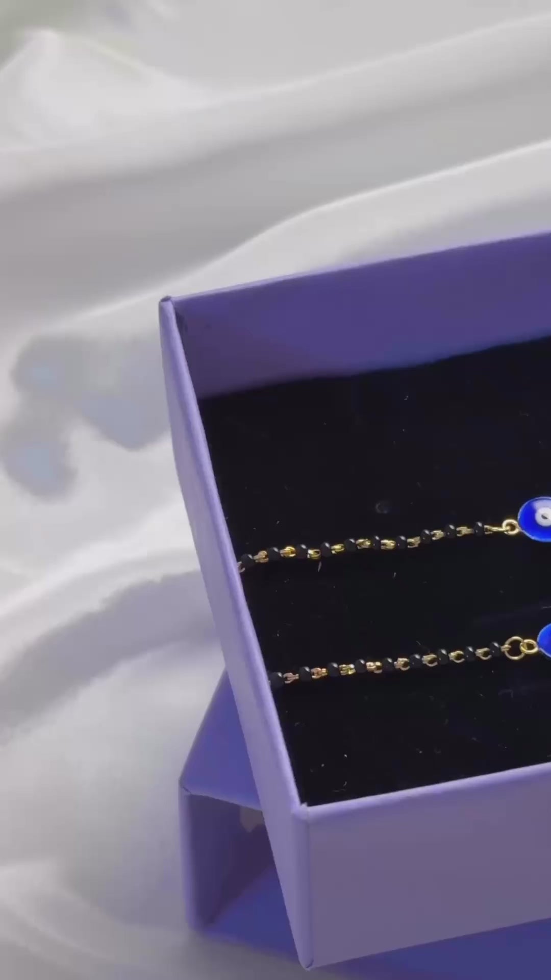 Kids’ Evil Eye Nazariya – 925 Silver Protection Bracelet for Toddlers