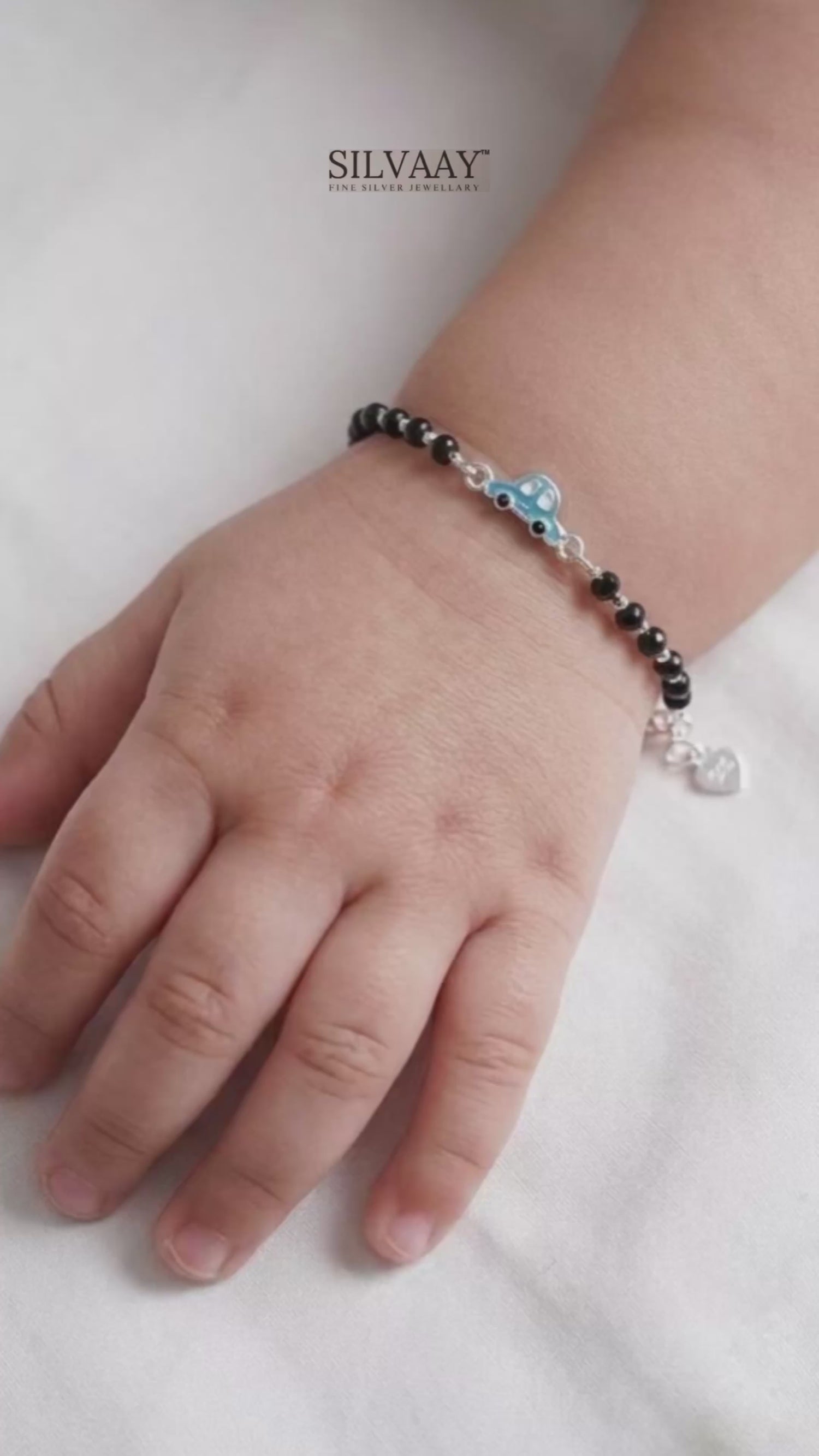 MiniMiles Car Bracelet – 925 Silver Nazariya for Kids